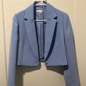 Gianni Bini Cropped Long Sleeve Notch Lapel Coordinating Blazer- Size 2